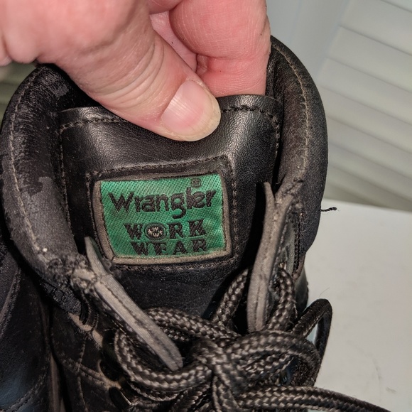 Wrangler Steel Toe Work Boots sz 6.5 main image 4